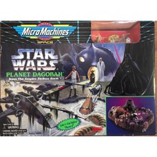 Planeta Dagobah de  la serie Star Wars Micro Machines correspondiente al año 1996